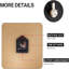 Horloge murale en bois Artslock