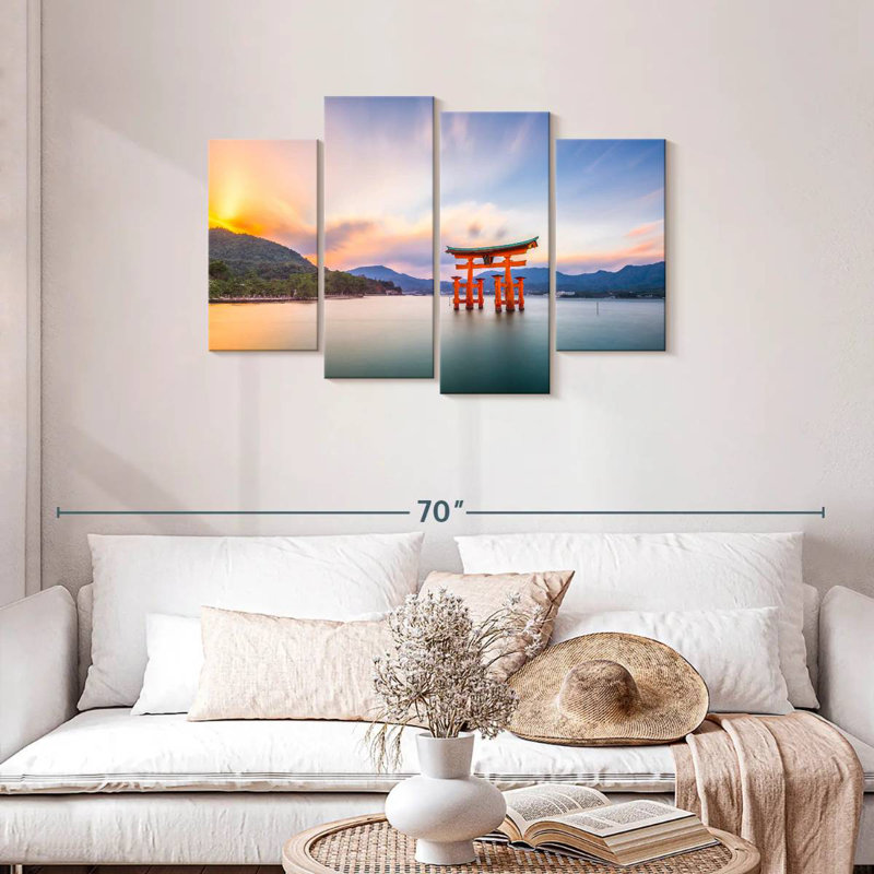 Lilie Torii Gate Hiroshima, 27'' H x 43'' W