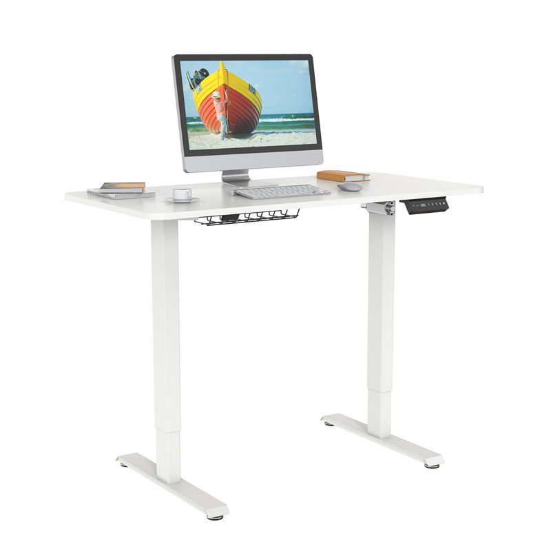 Bureau debout, Blanc