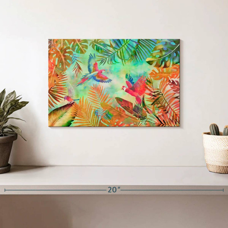 Exotic Summer Breeze, 8" H x 12" W