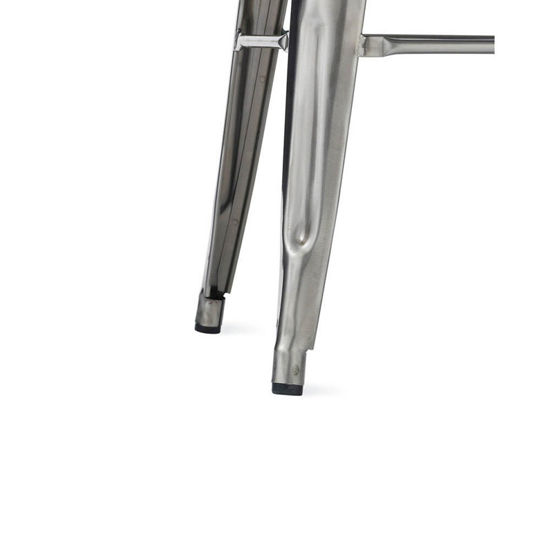 Adonis 26" Patio Bar Stool, Grey