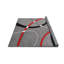 Tapis de zone grise abstract Afia-902952923