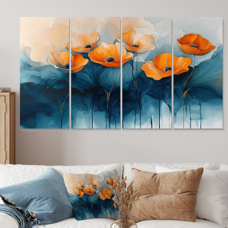 Denise - Art - Pour le salon, 4, H 28 po x l 48 po