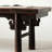 Solid wood bench like ancient stool stable-110542767