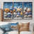 Toile avec cadre flottant noir