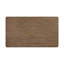 Table basse avec finition brune ton bois, plateau rectangulaire en bois massif et base en X, mobilier de salon moderne