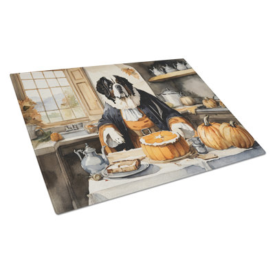 Planche à découper en verre Saint Bernard