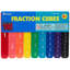 Ensemble de chiffres de fraction cubes en tour 51 pièces