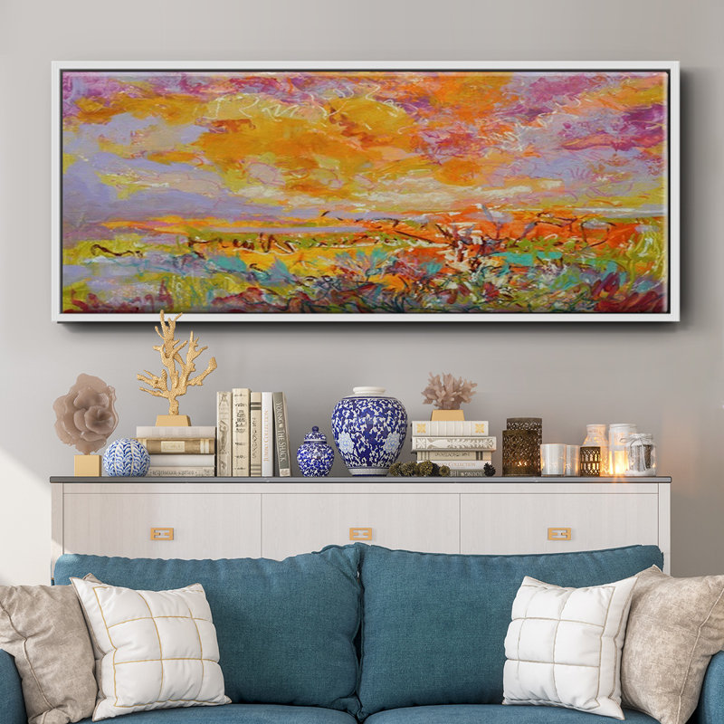 Radiance souvenir - toile encadrée, H 20 po x l 50 po