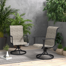 Errik Iron Outdoor Dining Armchair with Cushion