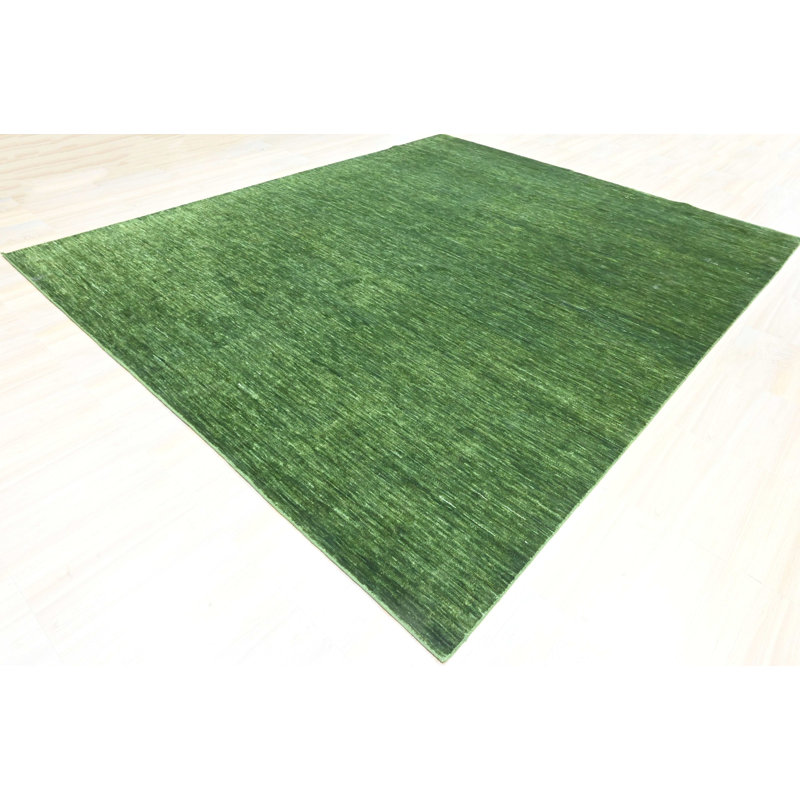 Contemporary, Textures Collection One-of-a-Kind Rectangle 12'2" X 14'11" Hand Knotted Area Rug