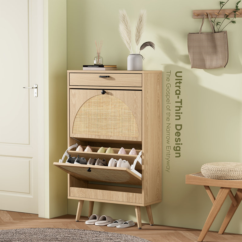 Armoire de rangement Cerina Boho, Nature