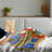 Ambesonne Eagle Fleece Throw Blanket Freedom Flag Multicolor-106601223