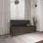 Black Metal Room Storage Bench with Tufted Faux Leather, 54" x 19" x 31"
