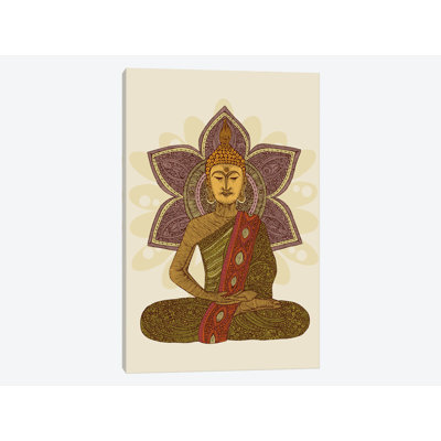 " Sitting Buddha " by Valentina Harper