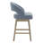 Neta 26'' Upholstered Swivel Counter Stool with Solid Wood Legs (Set of 2)-120429763