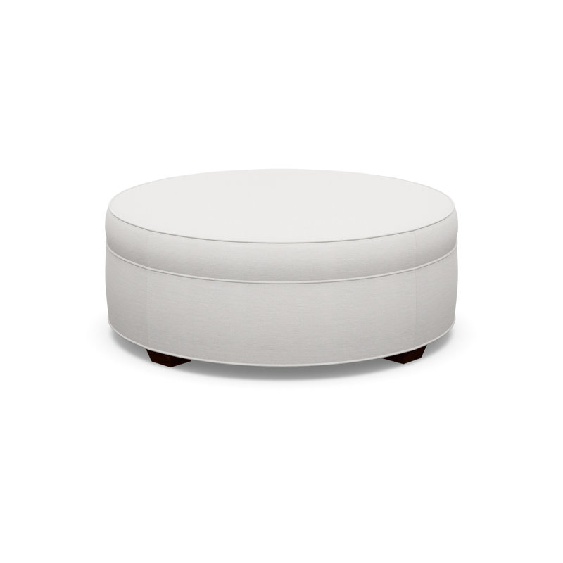 Round Ottoman, 8786-87, Walnut