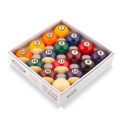 Ensemble de boules de billard 16 pièces