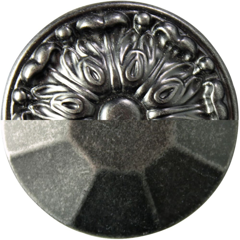 Poignée Pebble, Nickel noir vibré, 2.31, 2.13