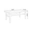 Bureau rectangulaire en bois massif Burlywood-1196286472