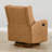 Drenna Tufted Upholstery Manual Swivel Glider Recliner-137095332
