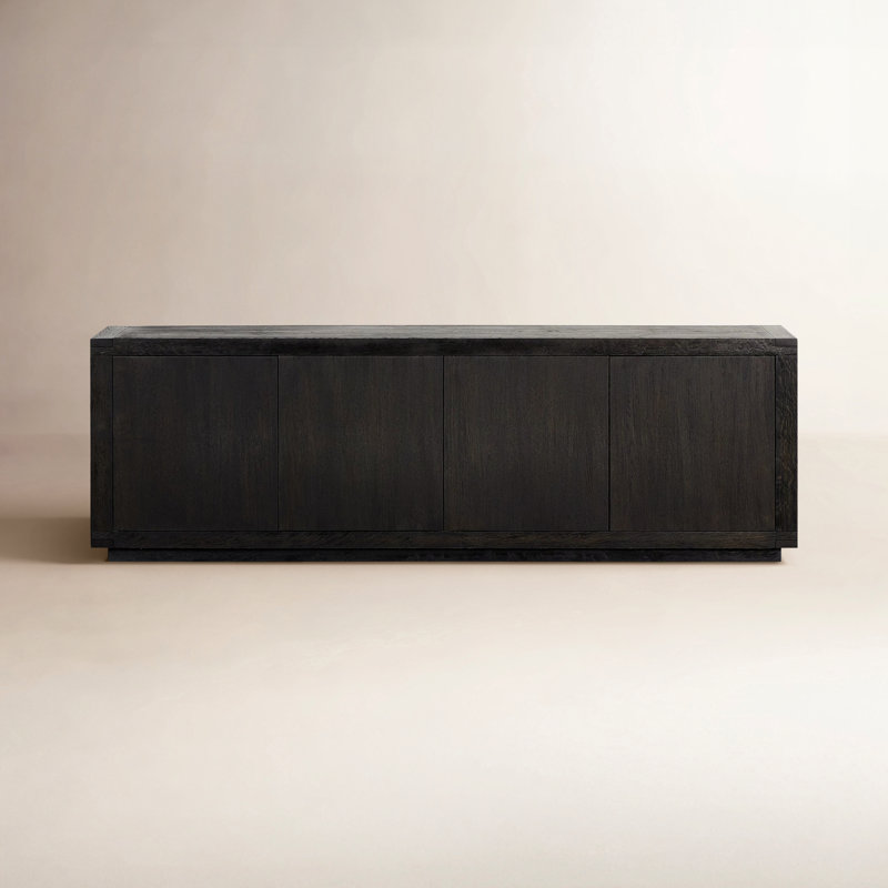 Warby 94'' W Sideboard, Worn Black Oak