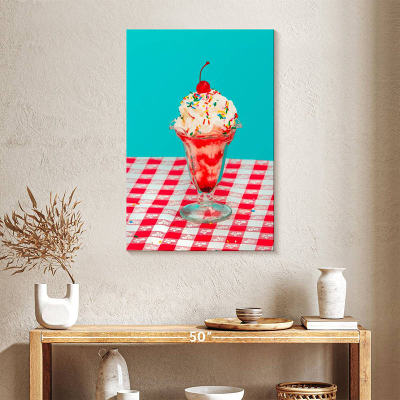 Yarlin Ice Cream Sundae, 36" H x 24" W