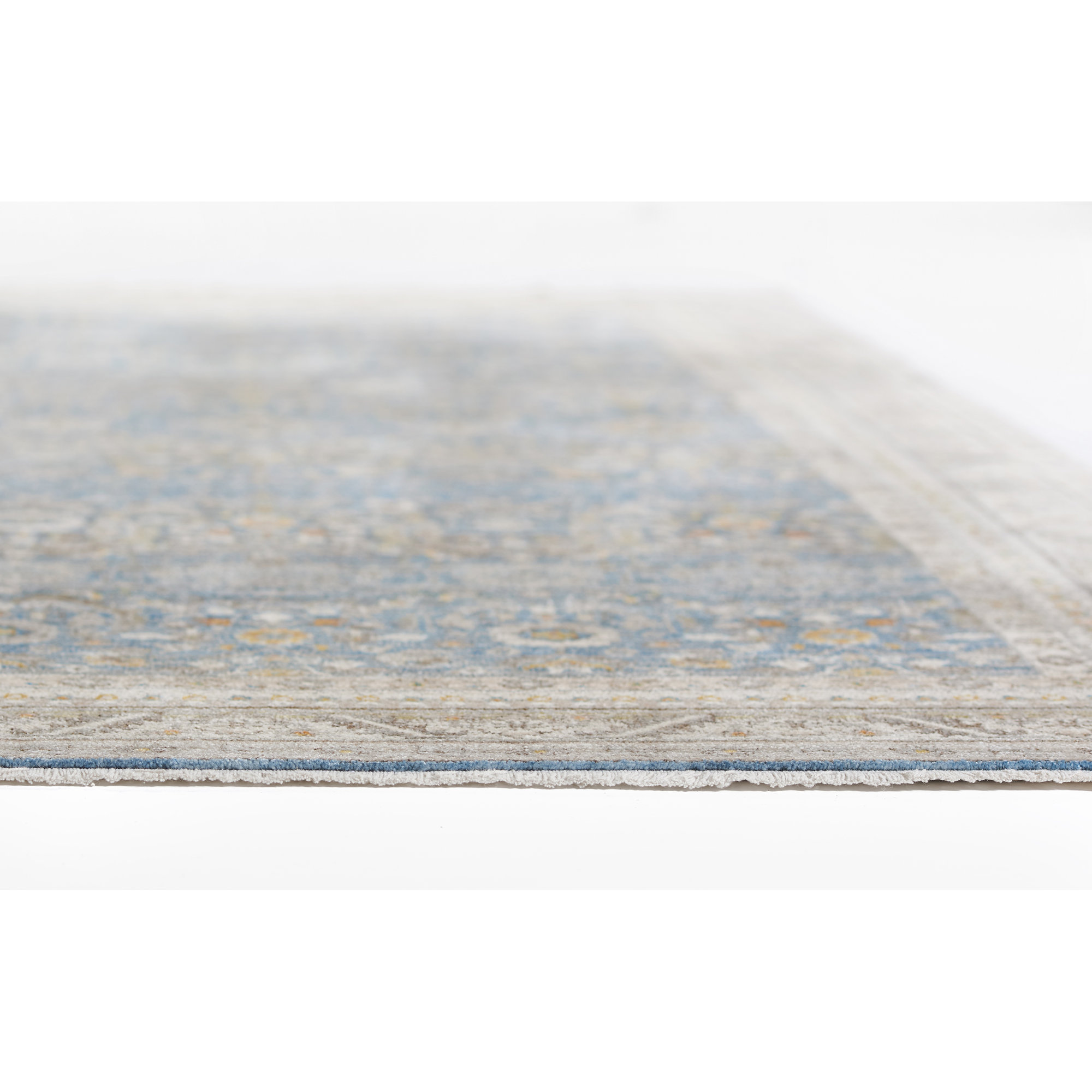 McKellen Blue/Neutral Rug, Rectangle 2' x 3'