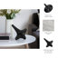 Modern Marble Spinning Top Sculpture Decorative Object for Home Decor - Geometric Figurine Living Room Accent for Tabletop Decorations-396290484