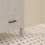 Meuble-lavabo simple 36 po avec plateau en quartz blanc Rooh-101808854-101808851