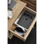 48cm W Solid Wood Bedside Table