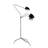 76'' Powder Coated Tree Floor Lamp