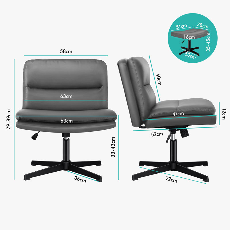 Taiton Office Chair, Grey