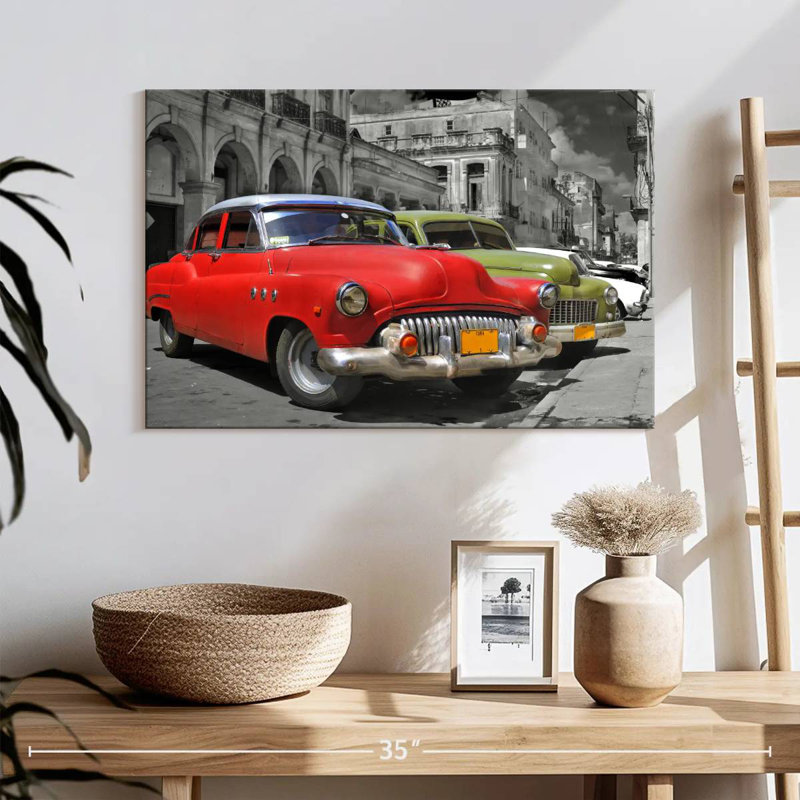 Classic Cars Pop, 16" H x 24" W