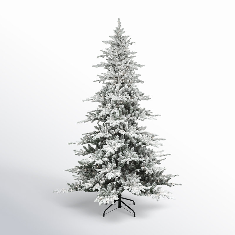 7.5' Lighted Fir Christmas Tree