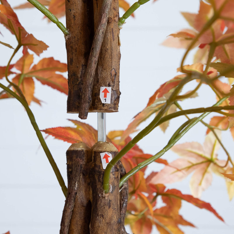 Arbre d'automne artificiel Autumn Deluxe, H 108 po x l 38 po x P 38 po