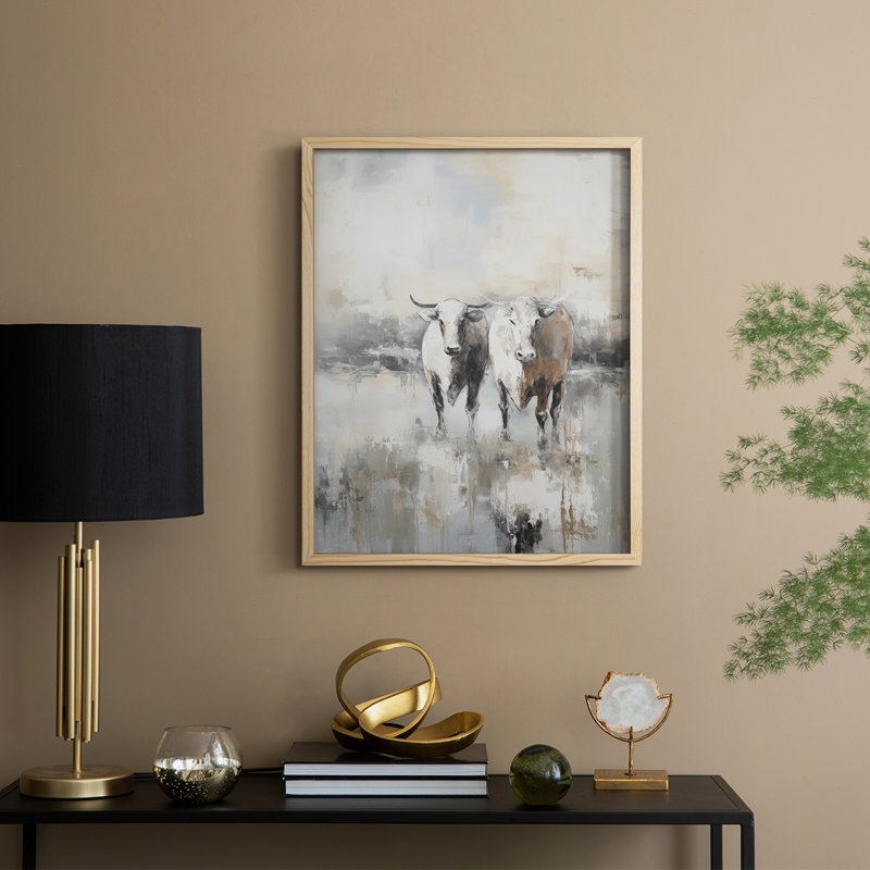 ANIMALS Series CCLXIV, reproduction encadrée - bois massif, H 11 po x l 9 po
