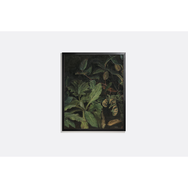 Forest Still Life Print by Sarah Bird, Black