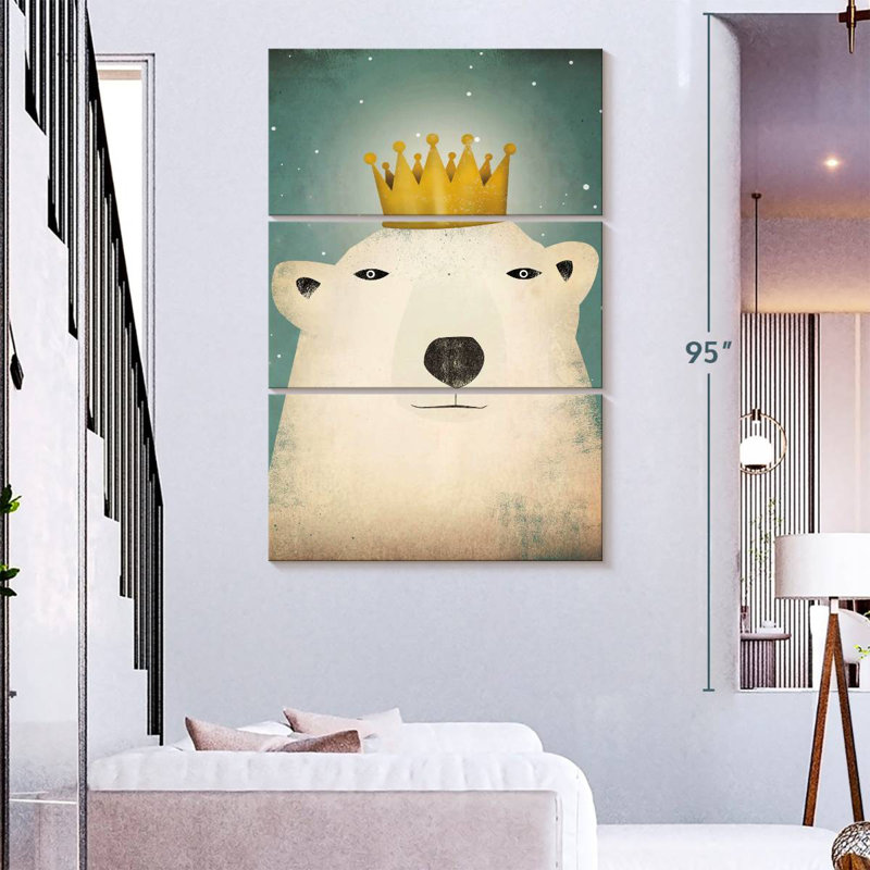 Brampt Polar King, 74" H x 48" W