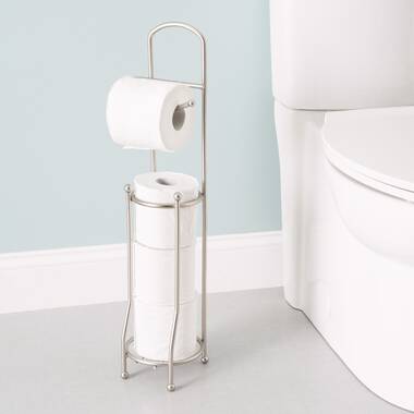 Latitude Run® Alfonsina Free Standing Swirl Toilet Paper Holder & Reviews