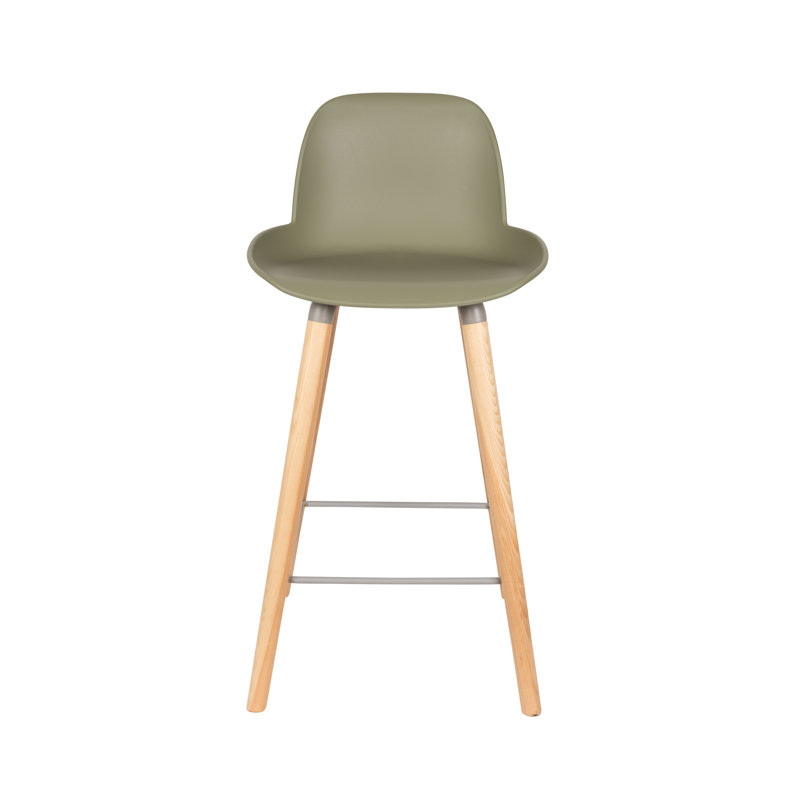 Albert Kuip Counter & Bar Stool, Counter Stool (26" Seat Height), Green