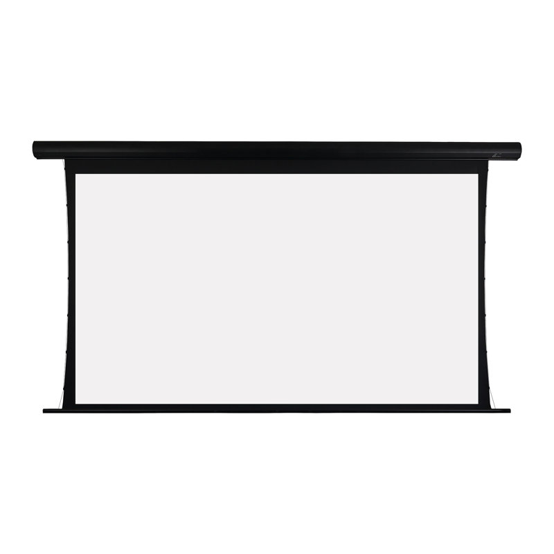 Saker White 110" daig. 16:9 Electric Wall/Ceiling Mounted Projector Screen