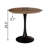 31.5 " Walnut Circular Dining Table