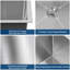 Rebrilliant 84 mm W Double Bowl Stainless Steel Kitchen Sink