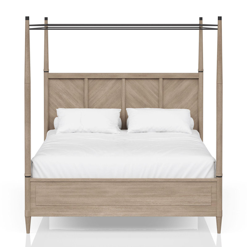 Leflore Heights Canopy Bed, Très grand