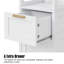 Grande armoire de rangement pour salle de bain