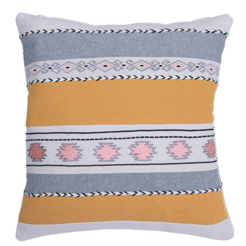 Coussin décoratif en coton 100% Childersburg