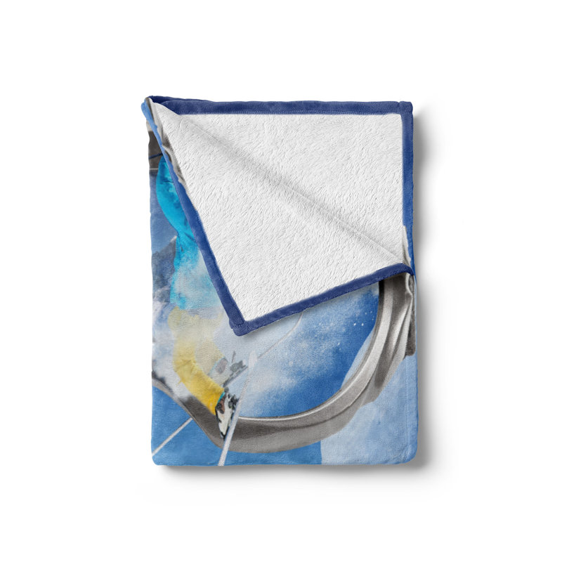 Hand Woven Throw Blanket, 70" x 90"