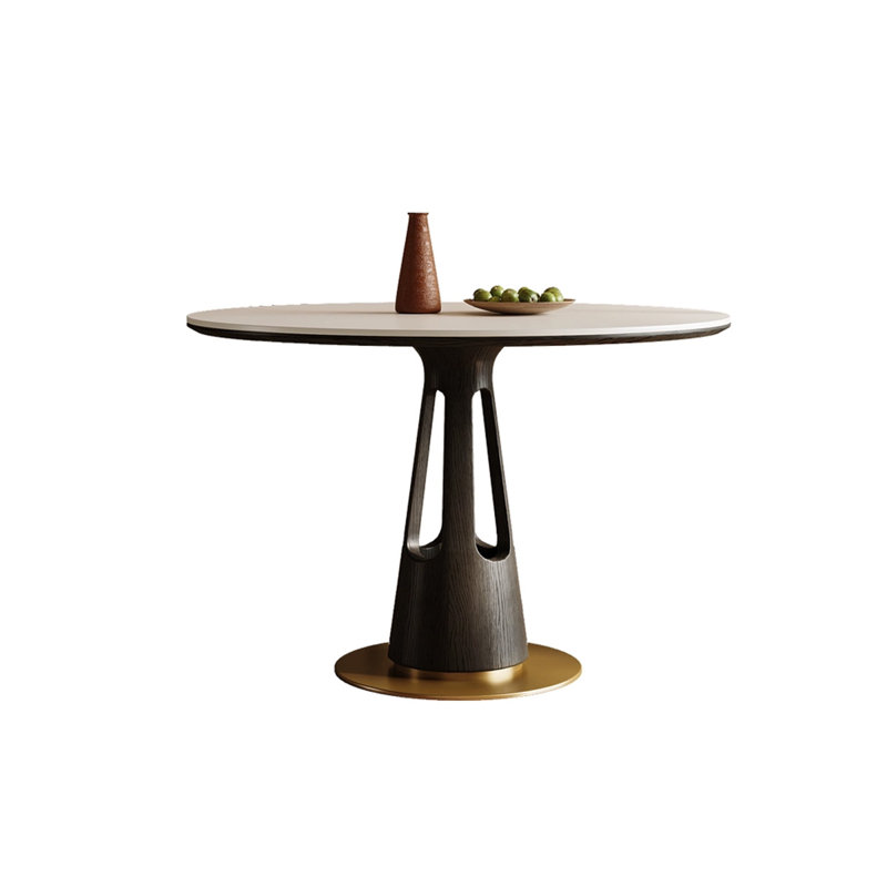 Table de salle à manger blanche, H 29,53 po x L 39,37 po x l 39,37 po
