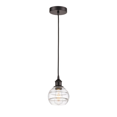 Luminaire suspendu 1 lumière Edison Bienes-616-G556